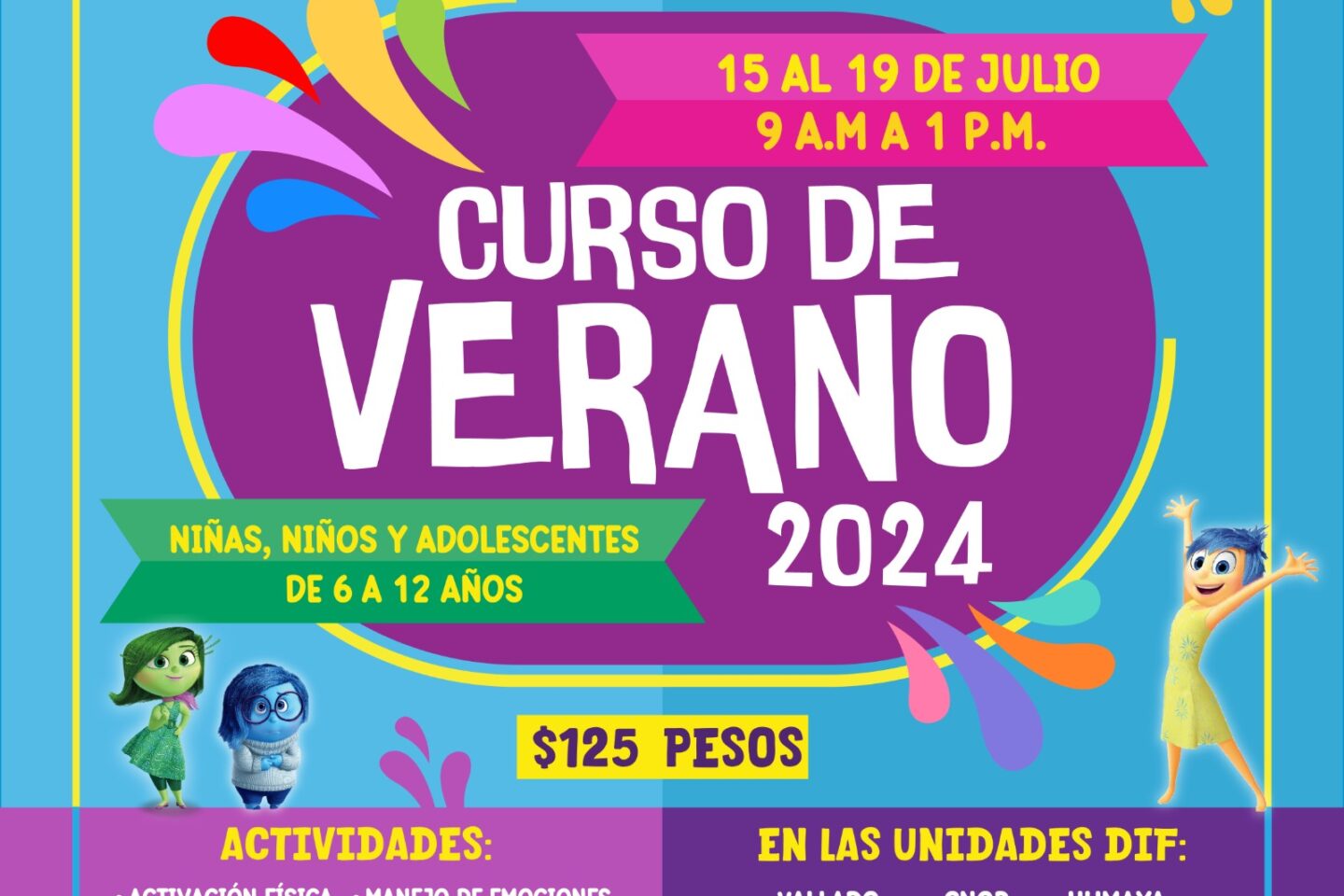 Invita DIF Bienestar a participar en el curso de verano “Diviértete Sana mente”