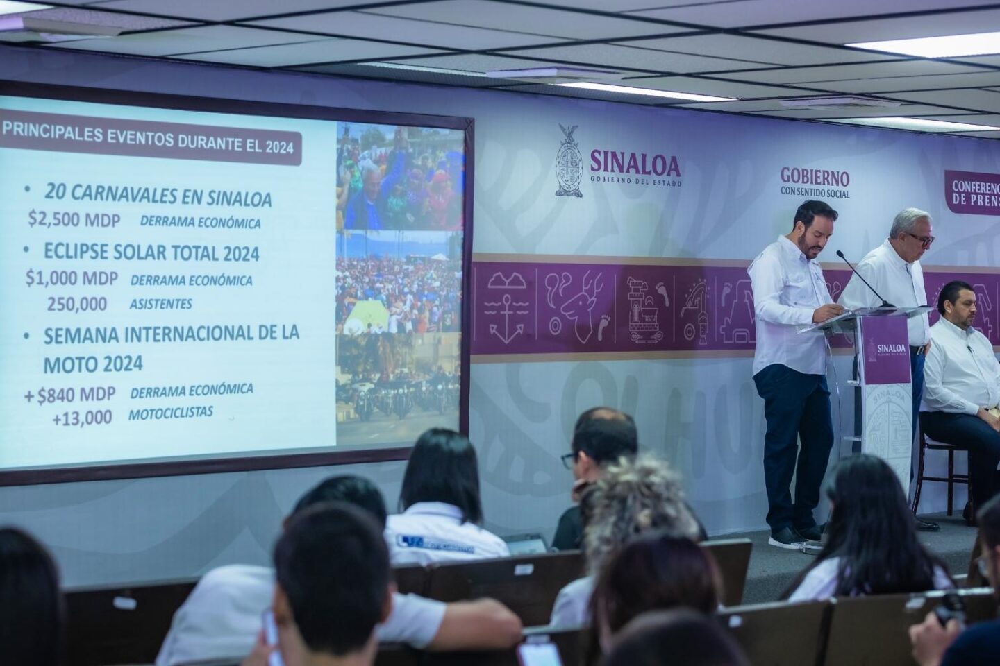 Sinaloa registra importante afluencia  turística e inversiones extranjeras que contrastan con el ‘Warning’: Rocha Moya